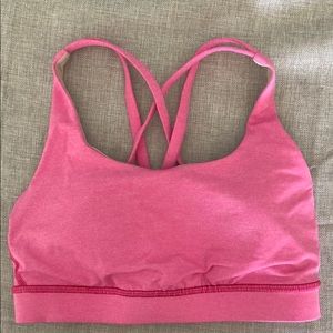 Lululemon Pink Sports Bra